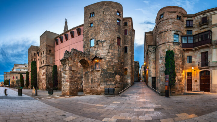 La muralla romana de Barcelona